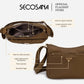 SECOSANA Mercedes Plain Crossbody Bag