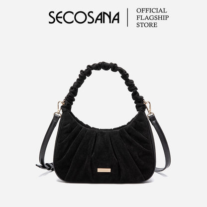 SECOSANA® Noa Suede Hobo Bag