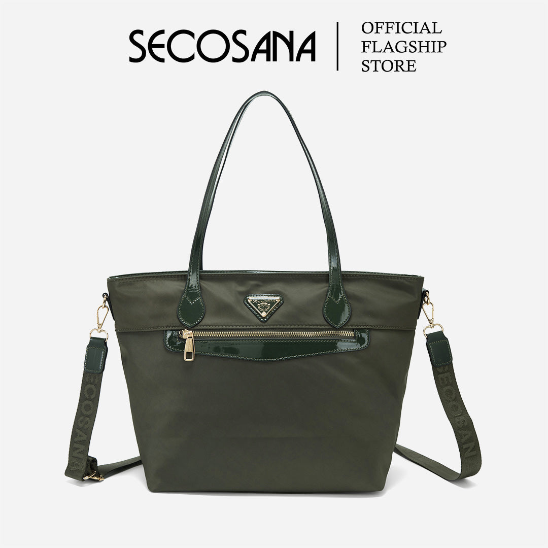 SECOSANA Lalaby Plain Tote Bag Secosana Bags Shoes