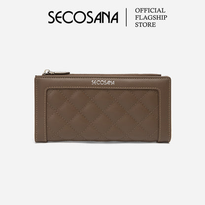 SECOSANA® Finnerly Classic Quilted Long Bifold Wallet