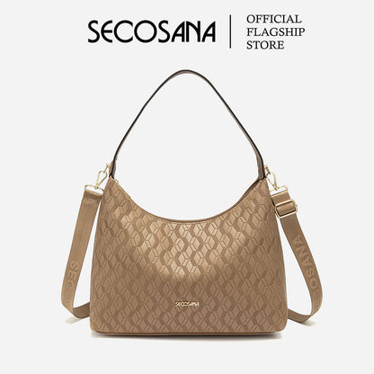 SECOSANA® Gelarie Luxury Monogram Medium Shoulder Bag
