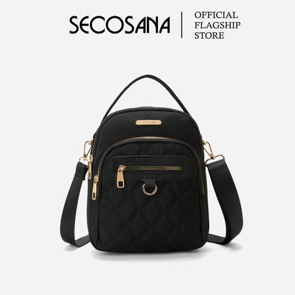 SECOSANA Aurish Quilted Crossbody Bag