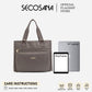 SECOSANA® Nazoure Classic Laptop Shoulder Bag