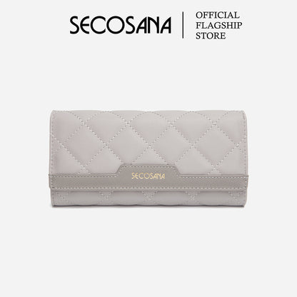 SECOSANA® Grima Classic Long Trifold Wallet with FREE Secosana Box