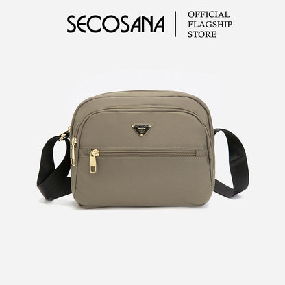 SECOSANA® Grinelle Minimalist Casual Plain Crossbody Bag