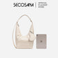 SECOSANA® Filiss Elegant Plain Multipurpose Shoulder Bag 2-in-1 Collection