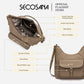 SECOSANA® Giselle Minimalist Casual Large Crossbody Bag