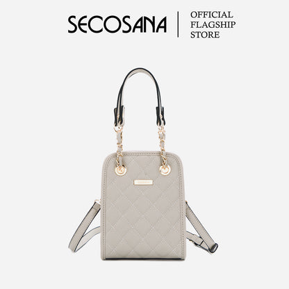 SECOSANA Katniss Quilted Sling Bag