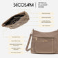 SECOSANA® Foleiza Minimalist Casual Plain Crossbody Bag