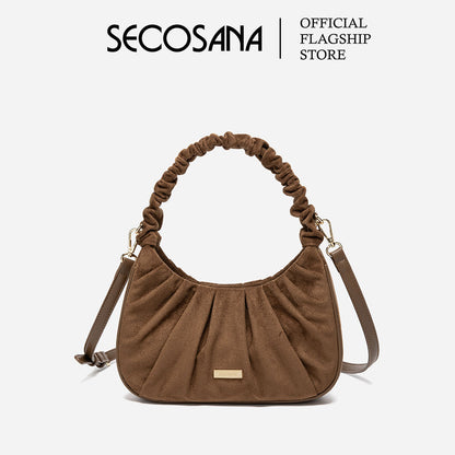 SECOSANA® Noa Suede Hobo Bag