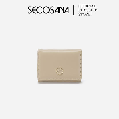 SECOSANA® Ades Modern Mini Trifold Wallet