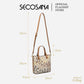SECOSANA® Jealah Signature Print Shoulder Bag