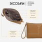 SECOSANA Ziyah Convertible Clutch Bag