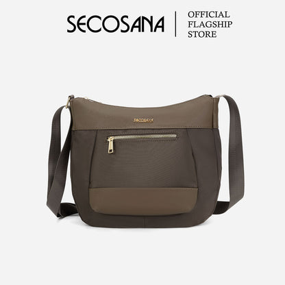 SECOSANA® Eloiza Minimalist Casual Plain Crossbody Bag