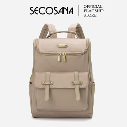 SECOSANA Alleli Plain Laptop Backpack