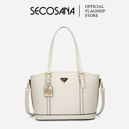 SECOSANA® Greyah Minimalist Casual Large Shoulder Bag