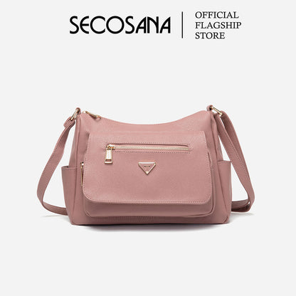 SECOSANA® Firmarie Minimalist Casual Plain Crossbody Bag