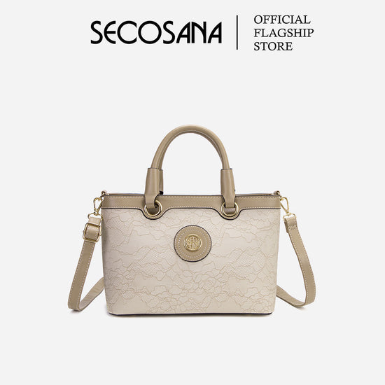 SECOSANA Ziniriah Monogram Handbag