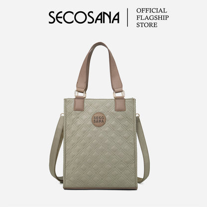 SECOSANA Opaliza Quilted Tablet Shoulder Bag