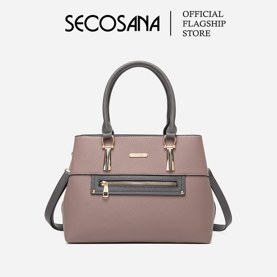 SECOSANA® Fammiza Minimalist Casual Plain Shoulder Bag