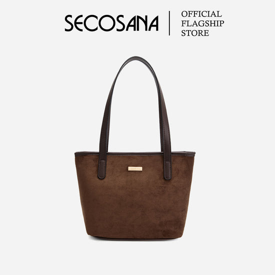 SECOSANA® Janezel Suede Shoulder Bag