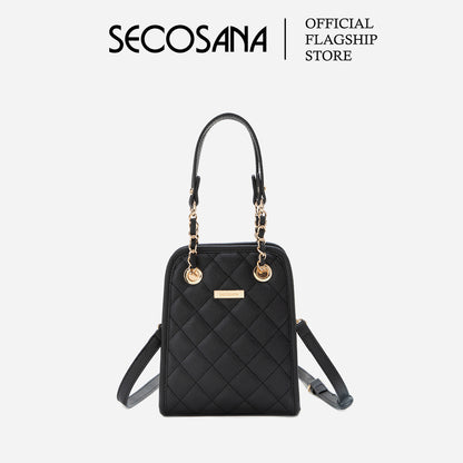 SECOSANA Katniss Quilted Sling Bag