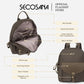 SECOSANA® Eloiree Minimalist Casual Plain Backpack