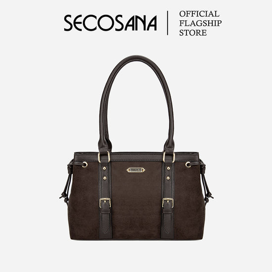 SECOSANA® Janilou Suede Shoulder Bag