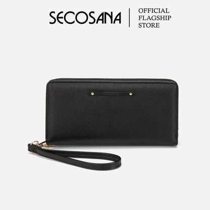 SECOSANA® Janz Classic Long Wristlet Bifold Wallet