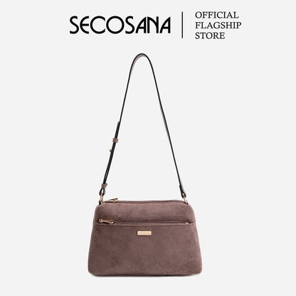 SECOSANA® Janeria Suede Crossbody Bag