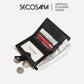 SECOSANA® Flimmarie Short Bifold Wallet with FREE Secosana Box