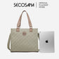 SECOSANA Opaline Quilted Tablet Shoulder Bag