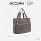 SECOSANA® Nazoure Classic Laptop Shoulder Bag