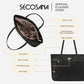 SECOSANA® Fiorie Minimalist Casual Plain Shoulder Bag