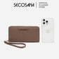 SECOSANA® Janz Classic Long Wristlet Bifold Wallet