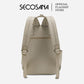 SECOSANA Criza Plain Simple Casual Laptop Backpack