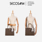 SECOSANA® Firminia Minimalist Monogram Plain Shoulder Bag