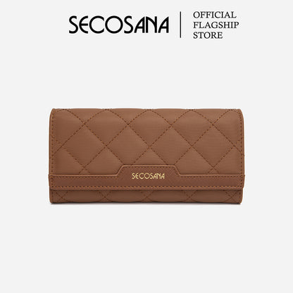 SECOSANA® Grima Classic Long Trifold Wallet with FREE Secosana Box