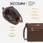 SECOSANA® Grenzia Minimalist Casual Medium Crossbody Bag
