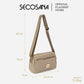SECOSANA® Friza Minimalist Casual Plain Mini Crossbody Bag