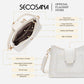 SECOSANA® Famarah Minimalist Casual Plain Crossbody Bag
