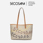 SECOSANA® Jeari Signature Print Shoulder Bag