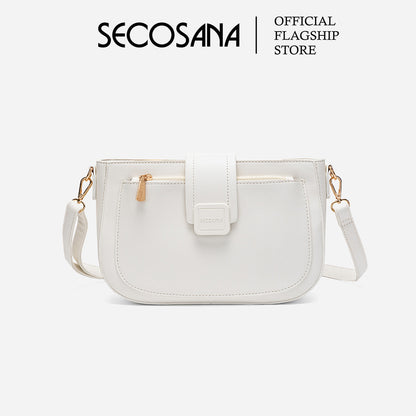 SECOSANA® Fammie Minimalist Casual Plain Crossbody Bag