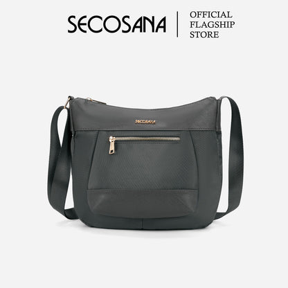 SECOSANA® Eloiza Minimalist Casual Plain Crossbody Bag