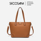SECOSANA® Ficenirah Minimalist Casual Plain Shoulder Bag