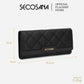 SECOSANA® Grima Classic Long Trifold Wallet with FREE Secosana Box