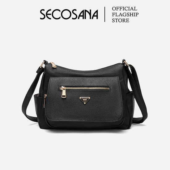 SECOSANA® Firmarie Minimalist Casual Plain Crossbody Bag