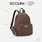 SECOSANA® Froizah Minimalist Casual Plain Petite Backpack