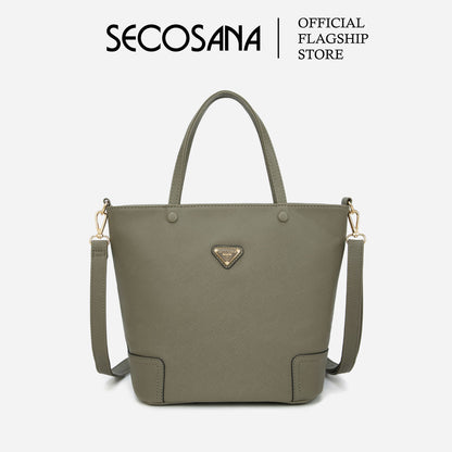 SECOSANA Whitney Plain Handbag