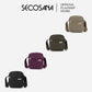 SECOSANA Ebony Minimalist Mini Crossbody Bag